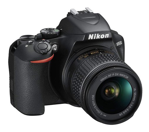Nikon D3500 KIT AF-P 18-55 VR Single Lens Kit, Black  camera