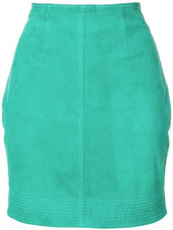 Versace Vintage Mini Fitted Skirt - Farfetch