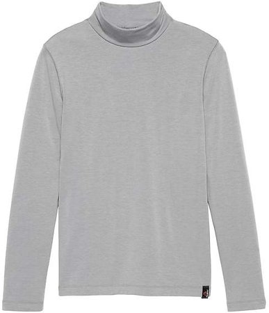 Polartec® Fleece Mock-Neck Sweatshirt