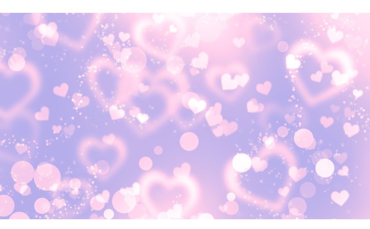 pink blue glitter heart background