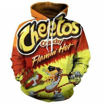 3d hoodies Flamin Hot Cheetos Sweater Sweatshirt Jacket Mens Women Pullover GIFT | eBay