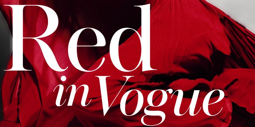 Red in Vogue Text