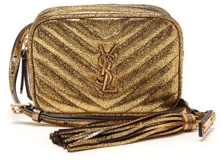 Lou Chevron Quilted Leather Belt Bag - Womens - Gold