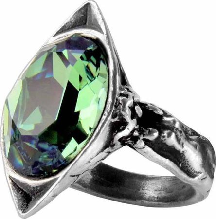 Alchemy Gothic - Absinthe Fairy Spirit Crystal Ring - Buy Online Australia – Beserk