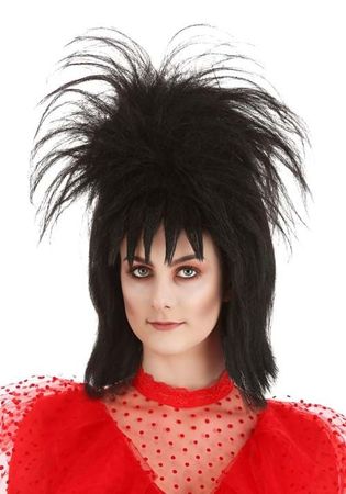 Deluxe Gothic Girl 80s Wig