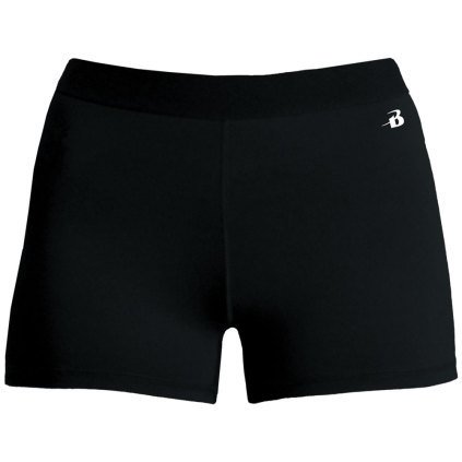 *clipped by @luci-her* Women's Volleyball Shorts | Badger Women's Pro-Compression Short - 3 Inseam