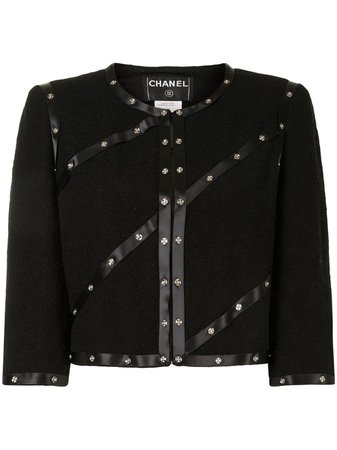 Chanel, Studded Cropped Jacket