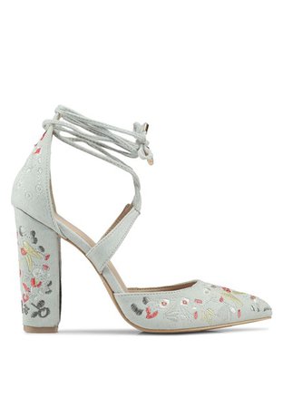 Buy Glamorous Floral Heels Online on ZALORA Singapore