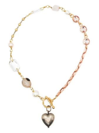 Marni heart-charm Detail Necklace - Farfetch