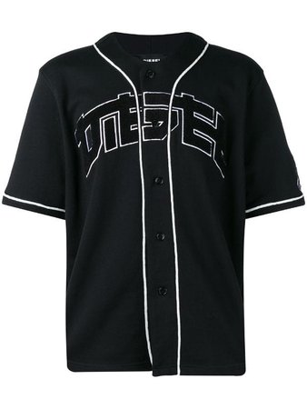 DIESEL collarless baseball jersey ($323-194)