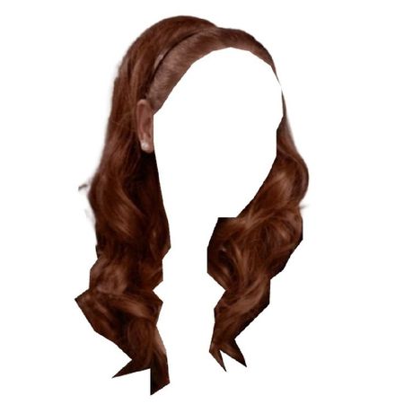 red brown curled hair high vintage ponytail hairstyle