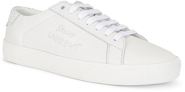 Court Classic Signature Sneakers in Blanc Optique | FWRD