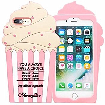 Amazon.com: 3D Cartoon Iphone 7 Plus Case,Newest Fashion Food Plants Animals Design Phone Bags Soft Silicone Cover for Apple iphone 7 Plus: Cell Phones & Accessories