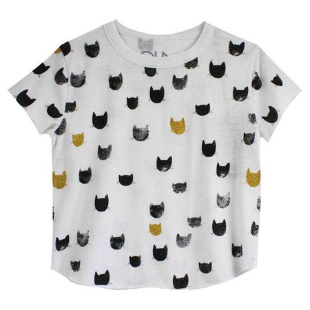 Chaser Kids | Girls Cat T Shirt: Trendy Girls Tops