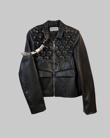 Structured Leather Jacket – APOC STORE