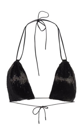 Bead-Embroidered Bikini Top By Tom Ford | Moda Operandi