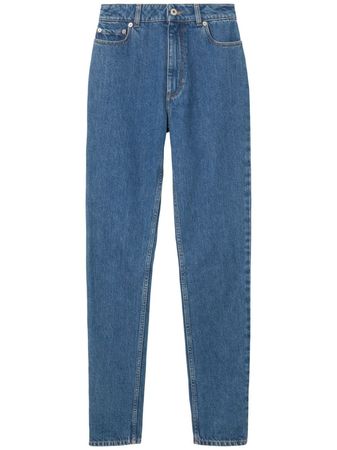 Burberry high-waisted slim-fit Jeans - Farfetch