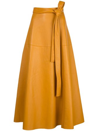 Oscar De La Renta, tie-waist A-line Skirt