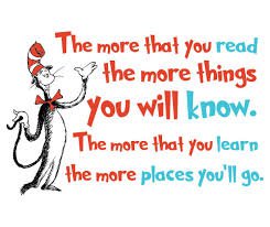 dr seuss quotes the more you read the more you know - Google Search