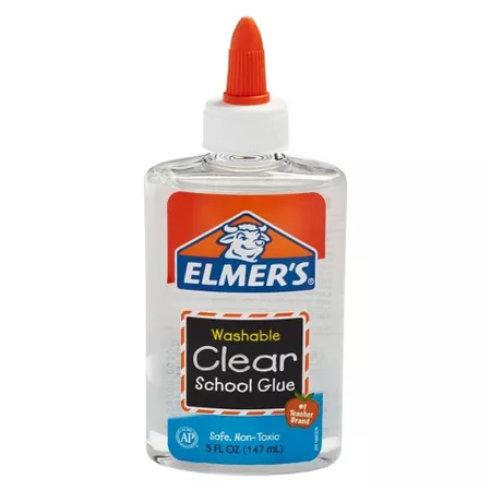 Elmer's Clear School Glue Washable 5oz : Target