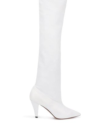 Givenchy Over-The-Knee Boots BE700SE00H White | Farfetch