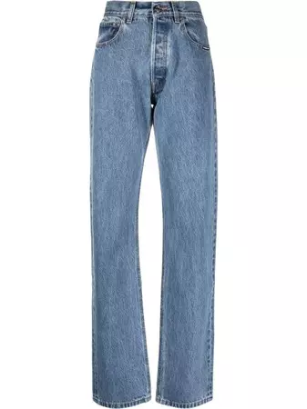 VTMNTS high-waist Straight Leg Jeans - Farfetch