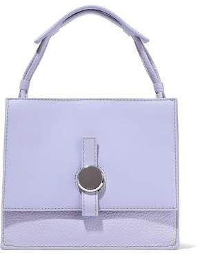 Baby Moon Smooth And Textured-leather Shoulder Bag