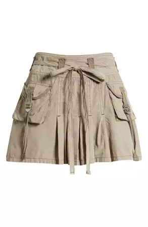 BDG Urban Outfitters Pleated Cotton Cargo Skirt | Nordstrom