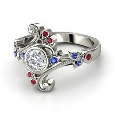 ﻿​​​red blue rings - Google Search