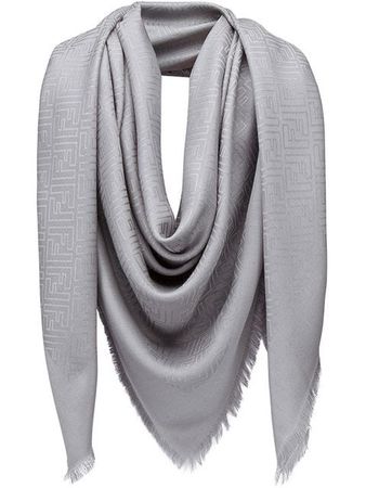 Fendi monogram print scarf