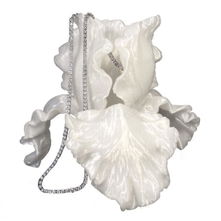 3D Printed Flower Bag by Sheridan Tjhung