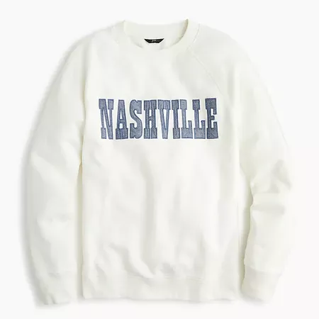 "Nashville" sweatshirt : Women just in | J.Crew