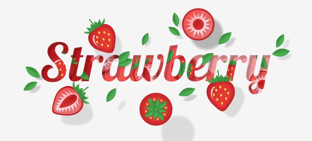 Strawberry sign Pinterest