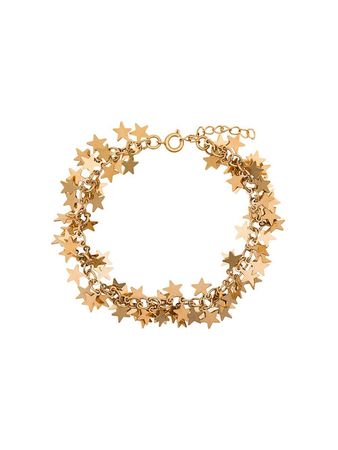 Malaika Raiss gold tone stars bracelet