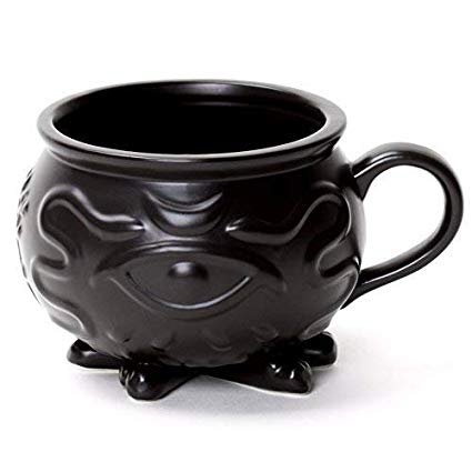 Amazon.com: Witch Cauldron Coffee Mug in Gift Box by Rogue + Wolf Porcelain 3D Novelty Mugs Gothic Tea Cup Witches Halloween Goth Decor Witchcraft Wicca Supplies 14 oz 400ml: Industrial & Scientific