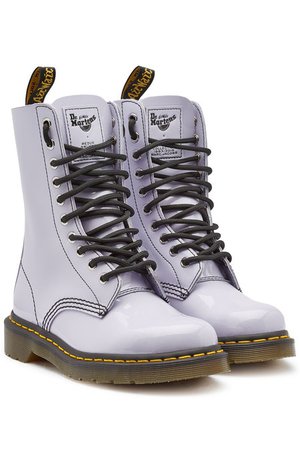 Marc Jacobs - Dr. Martens x Marc Jacobs Patent Leather Boots - purple