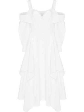 Alexander McQueen Deconstructed Shirt Dress - Farfetch