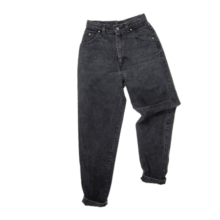 baggy black vintage jeans png - Google Search
