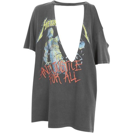 Metallica Extreme Choker Tee by and Finally ($30)