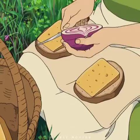 anime food aesthetic