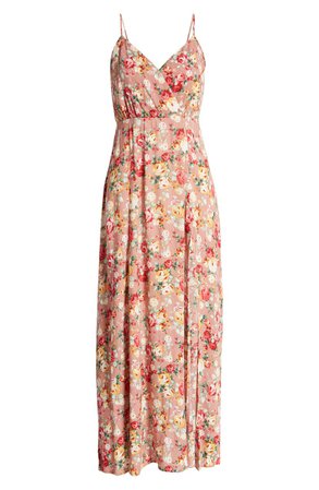 Lulus Everlasting Bliss Floral Print Maxi Dress | Nordstrom
