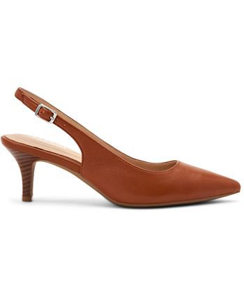 Alfani Women's Step 'N Flex Babbsy Pointed-Toe Slingback Pumps, Created for Macy's & Reviews - Heels & Pumps - Shoes - Macy's