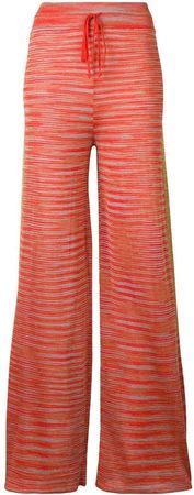 knitted palazzo trousers