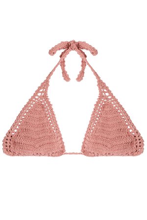 Crochet Triangle Bikini Top Gr. M/L