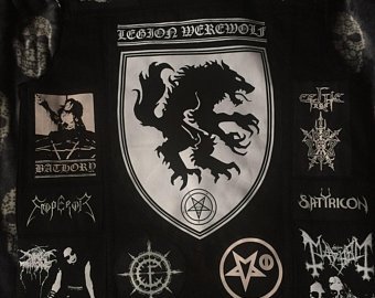 Black metal clothing | Etsy