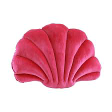 Cute preppy Shell pillow