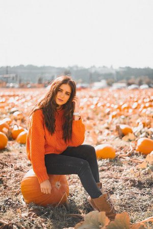 pumpkin patch aesthetic