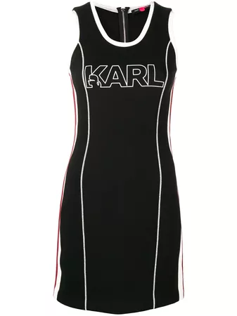 Karl Lagerfeld Karl X Kaia Jersey Dress - Farfetch