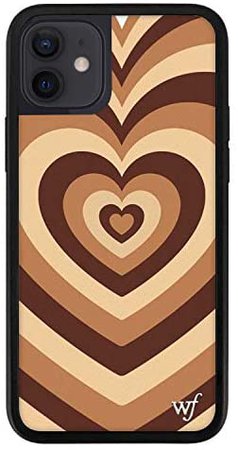 Amazon.com: Wildflower Limited Edition Cases Compatible with iPhone 12 and 12 Pro (Coffee Hearts)