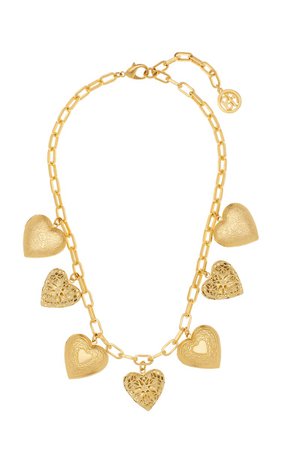 Exclusive Gold-Plated Charm Necklace By Ben-Amun | Moda Operandi